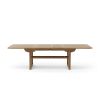 SAHARA 106″ RECTANGULAR DOUBLE EXTENSION TABLE