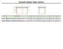 BAHAMA 65" RECTANGULAR TABLE