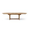 BAHAMA 117″ OVAL DOUBLE EXTENSION TABLE EXTRA THICK