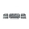 SET-171-AL 6-PC CORONADO ALUMINUM DEEP SEATING SET