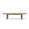 CHELSEA RECTANGULAR DOUBLE EXTENSION TABLE
