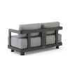 GRANADA ALUMINUM LOVESEAT