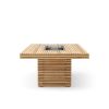 LOUVRE RECTANGULAR FIREPLACE COFFEE TABLE