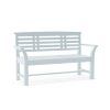 SAKURA 2-SEATER BENCH IN WHITE